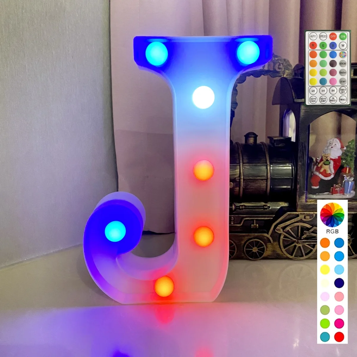Professional Manufacture Led Letter Lamp Stackable Marquee Letters With Metal Stand