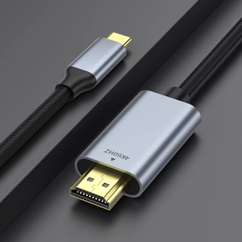 type-c to HDMI adapter cable 4K mobile phone computer monitor same projection display panel cable HD replacement type c to HDMI