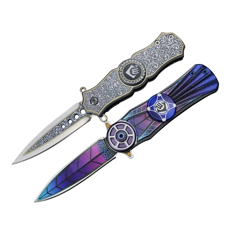 Modern Design Economic Multicolor Women Pocket Knife Colorful Small Knives