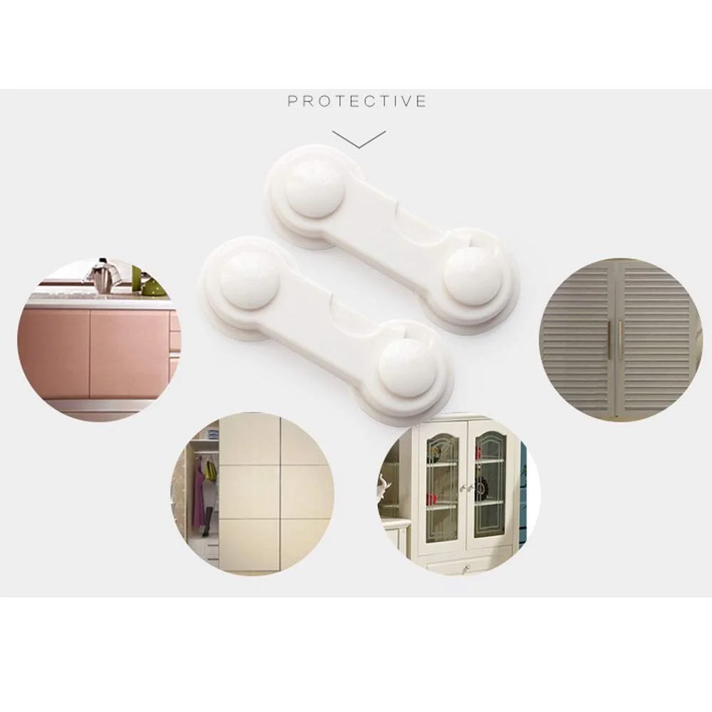 Hot Sale Baby Safe Lock ABS Cabinet lock prevents children from Clamps hands