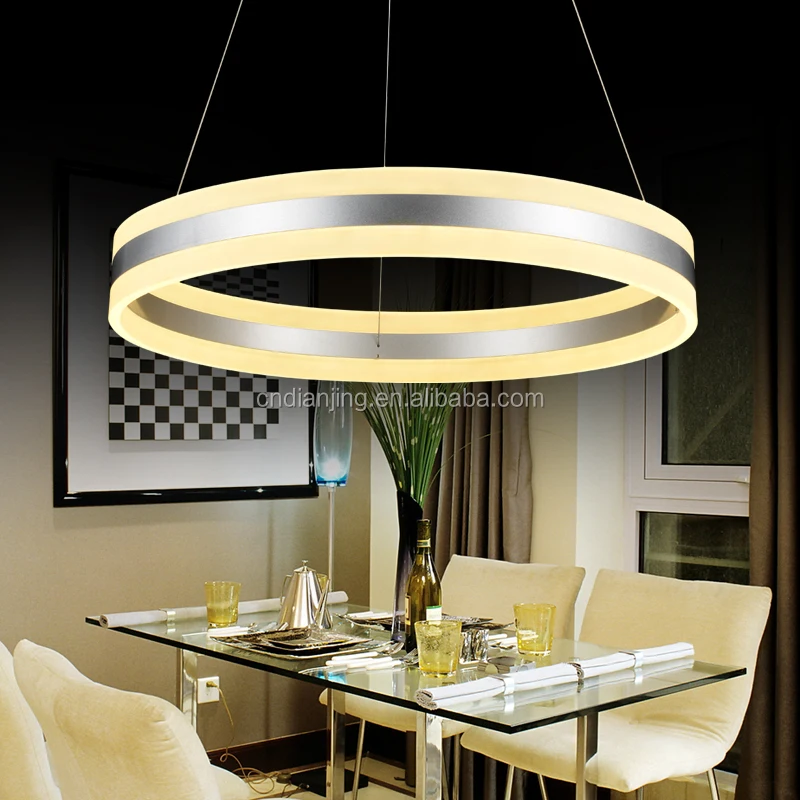 Luxury dubai restaurantand house interior acrylic pendant light