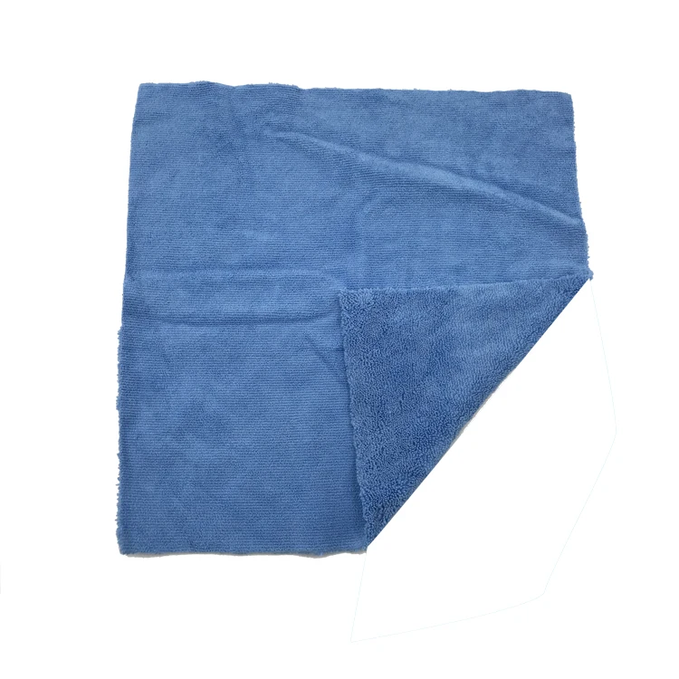 Microfiber car washer towel for polishing in edge less type