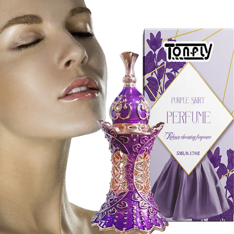 TONFLY 5ML Concentrated Perfume Oil Gold Bottle For Women Original Long Lasting Seductive Arabic Eau De Parfum