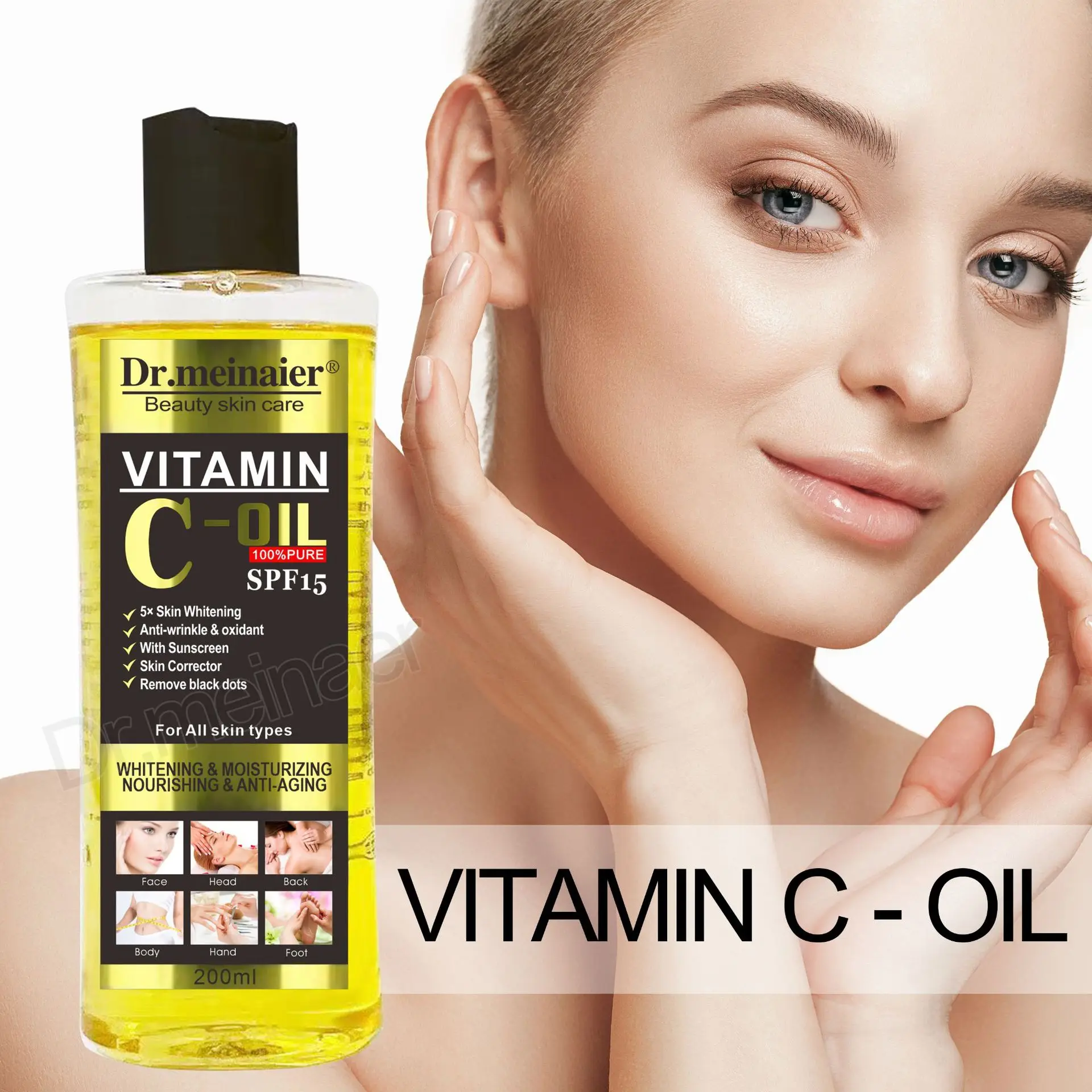 Skin Corrector Vitamin E Oil Moisturizer Face Body Anti wrinkle Hydrating Glowing Essential Oil