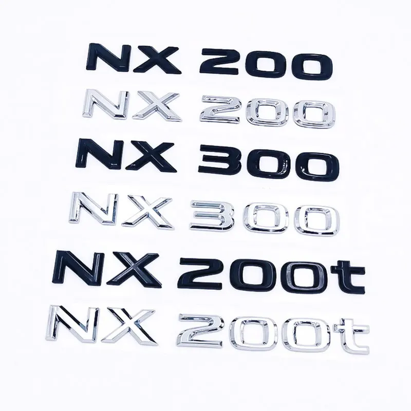 LX470 LC500h LS400 LS500h RX350 RX450hL NX200t LM300h UX250h IS300 CT ES trunk label car sticker for Lexus rear tail refit decal