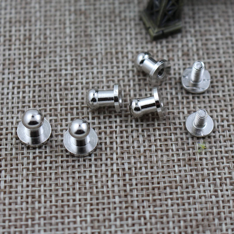 Factory wholesale brass round head the pacifier nail for phone case,monk Head Button