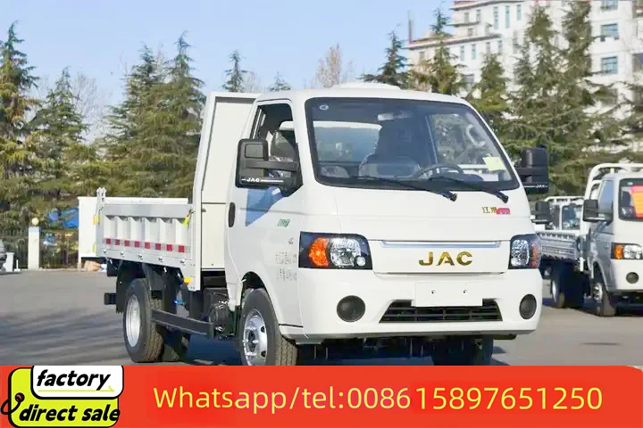 Jac 4-10ton 4*2 Light Dump Tipper Self-loading Truck