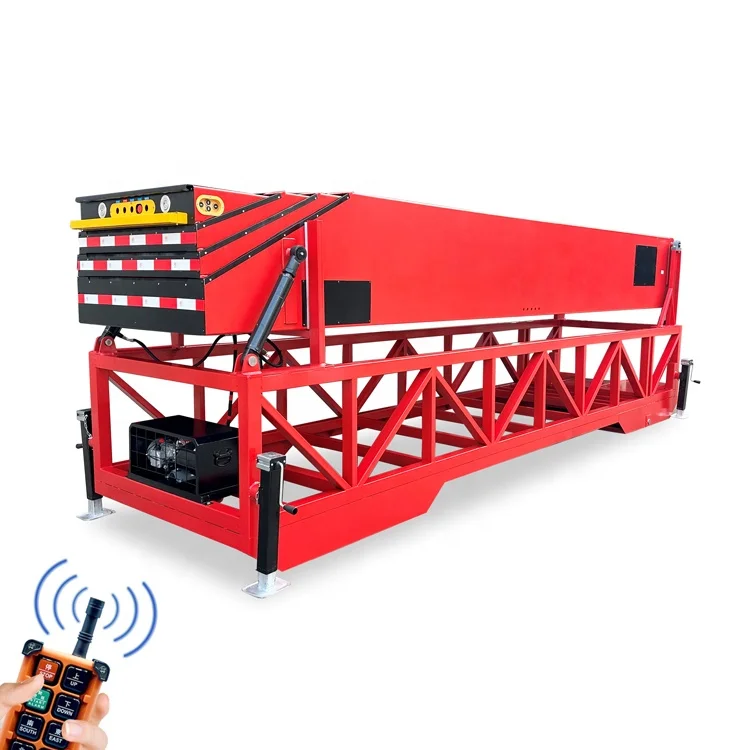 Automatic Remote Control Telescopic Mobile Belt Conveyor For Heavy Duty Loading And Unloading Retractable Conveyor Belt