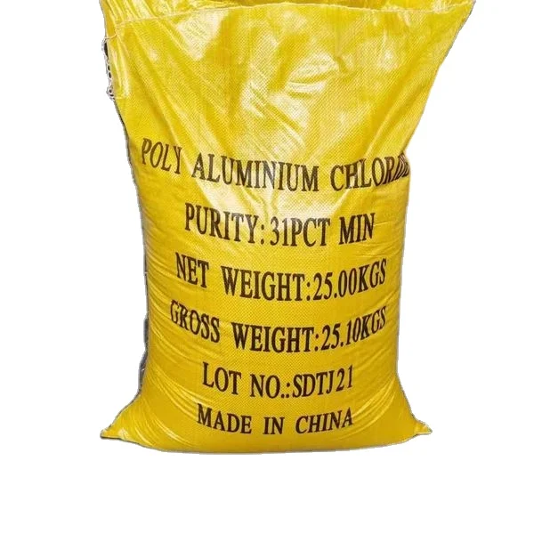 31%  PAC Polyaluminium Chloride floccant agent