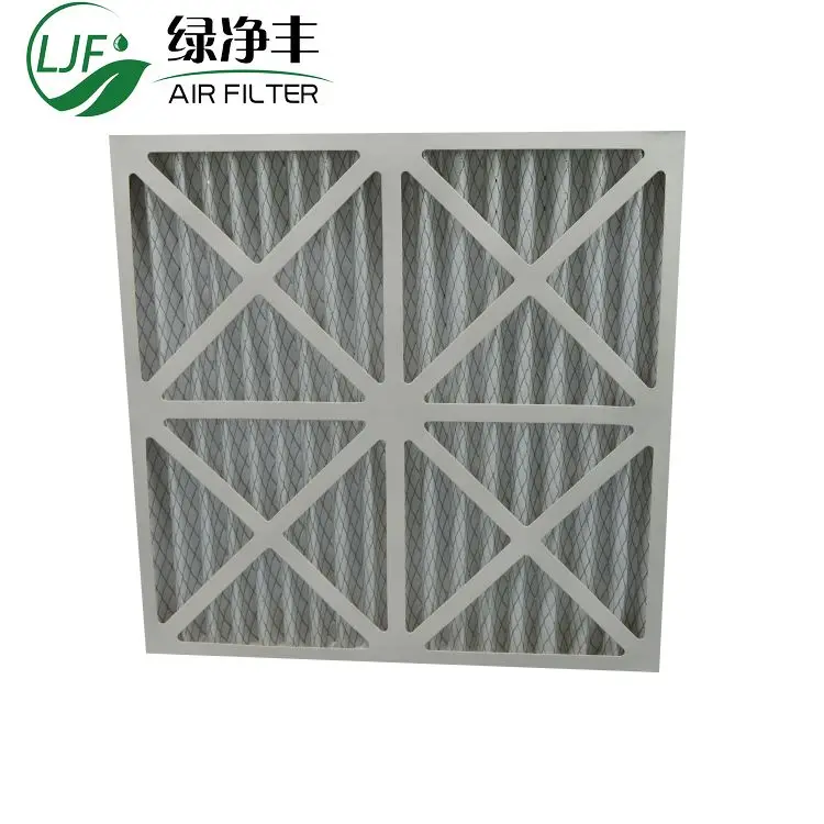 Pleated Air Filter with Cardboard Frame and Activated Carbon,MERV 8 11 13 for use with AC HVAC and Furnace systems