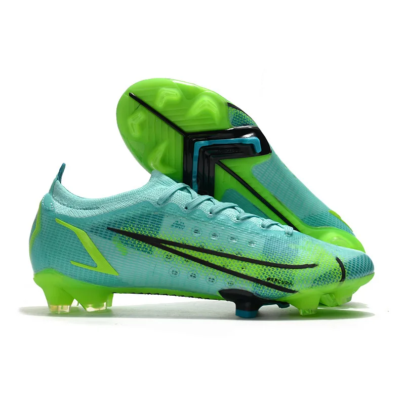 2021 woven football shoe FG nail Chaussures de football physical shoes stylish turf football boots