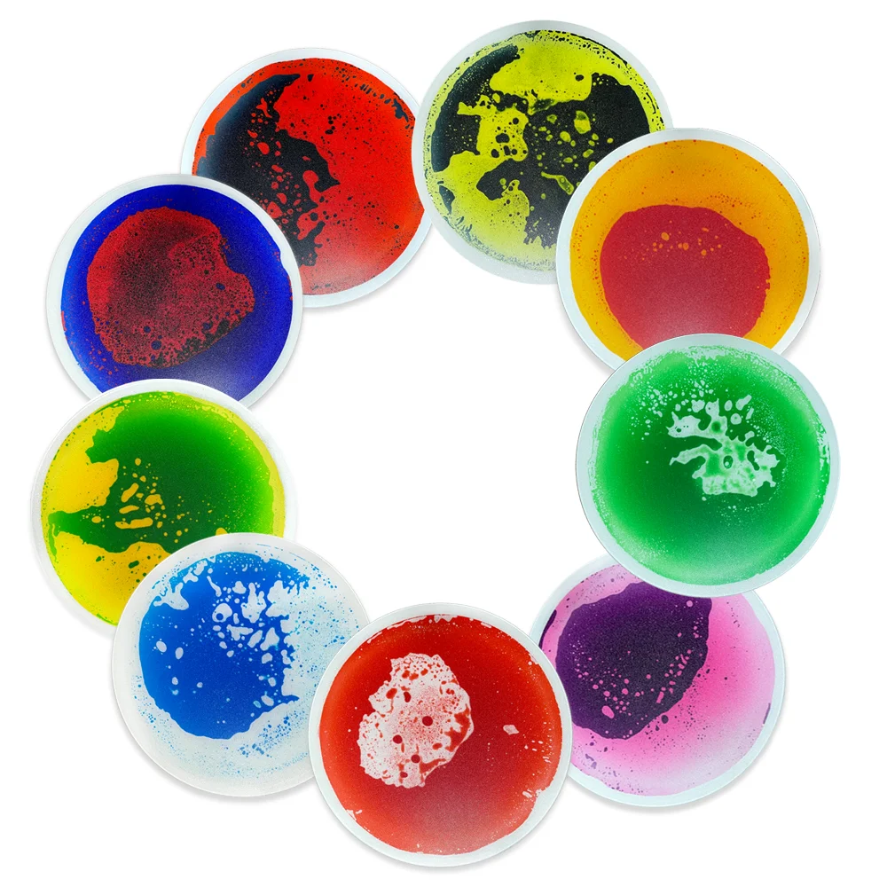 Autism Sensory Toy  Manufacturer Customized colorful Baby Non-toxic Liquid Play Mat Sensory Equipment Mats For Autistic Children