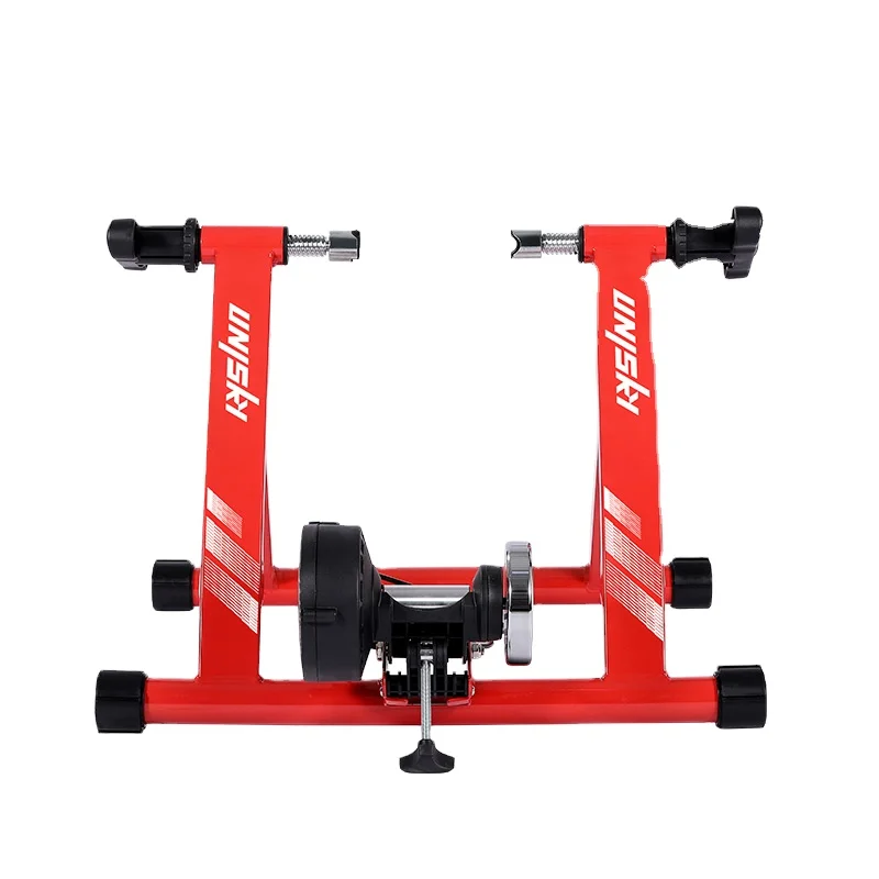 indoor oil resistence aluminium alloy roller foldable fitness stand chinese manufacturer home smart bike trainer Magnetic stand