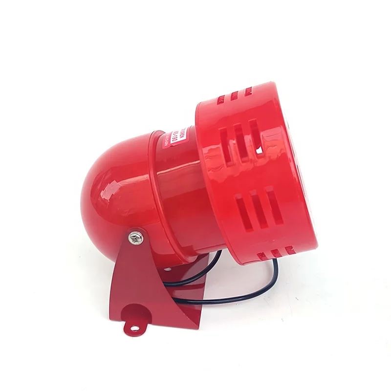 MS190 12V 24V 220V Mini motor alarm fire alarm warning buzzer electronic siren