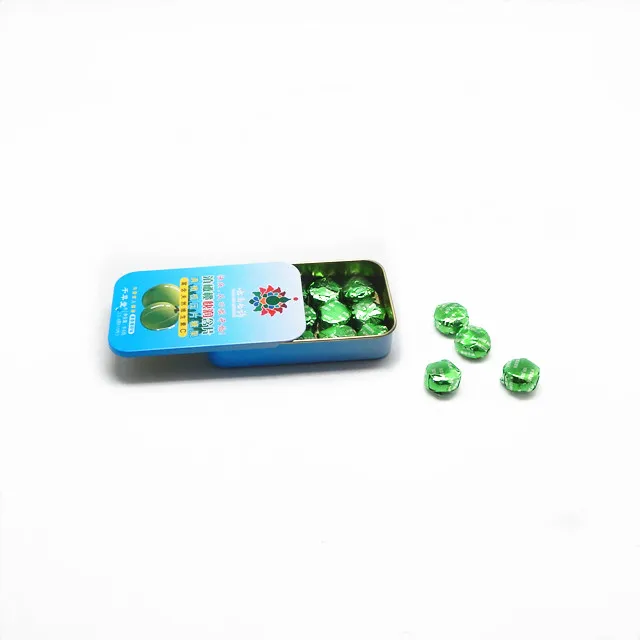 Pill Sweets Candy Mint Tin Box Food Tinplate Box Tin Case Factory Custom Small Rectangular Metal Tin Can