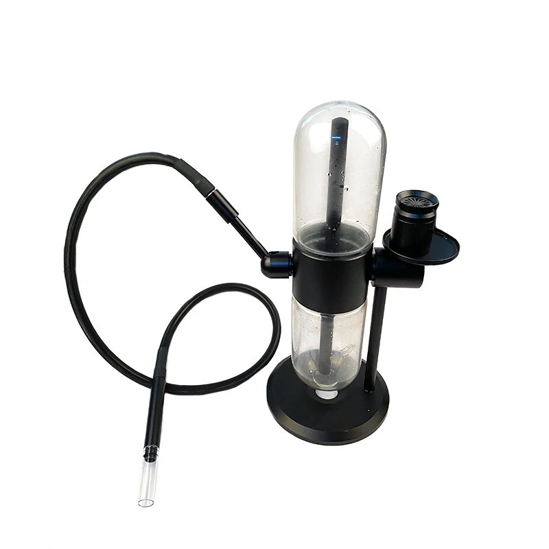 2021 Factory Stock Second Generation Gravity Glass Hookah Single Tube Glass 360 Gravity Shisha Hookah