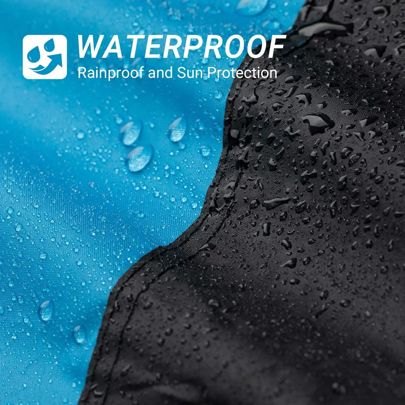 All Season Sun Rain Waterproof Motorbike Cover Outdoor Protection Durable Motorcycle Cover with Lock-Holes Storage Bag