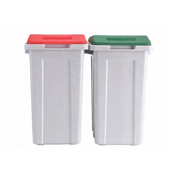 Samll Trash Can Plastic Bin for Storage