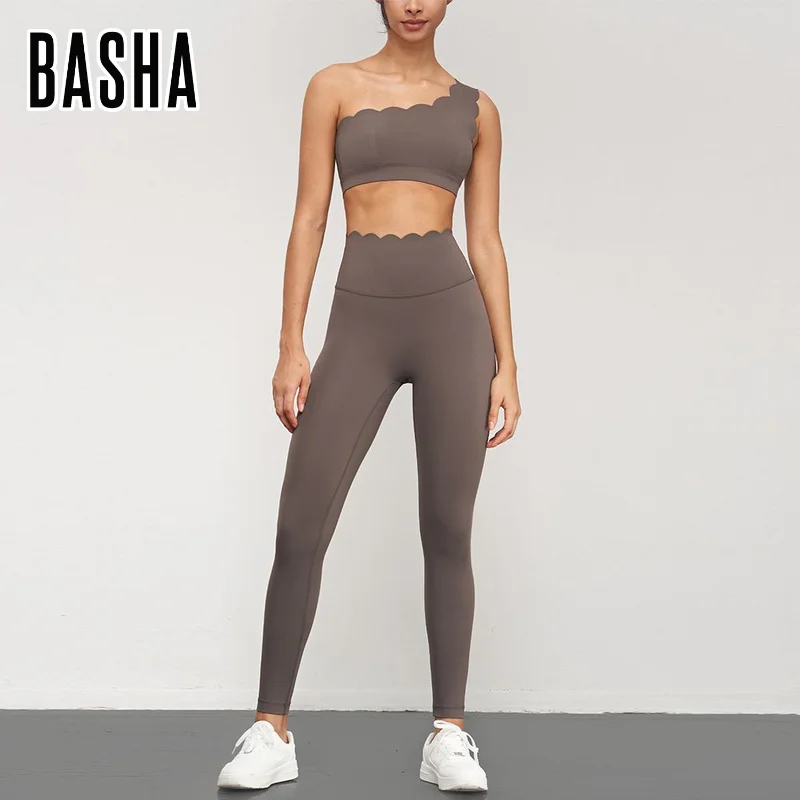 BASHAsports Tendencia 2023 Sports Apparel Ropa Deportiva Gym Outfit Yoga Suits Fitness Women Active Wear Set