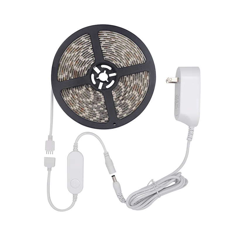 Led Backlight Tuya Smart Led Strip Light RGB DC12V 5050 Waterproof Music sync and Voice App Control 5m Wifi Led Strip Light Kit