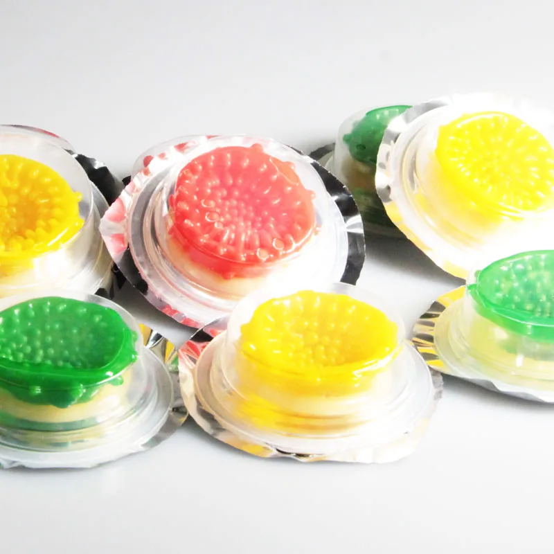 Thin Condom Latex Lubricated Spike Sex Safer Condoms Penis Extender Dotted Cover for Men Power Silicone penis