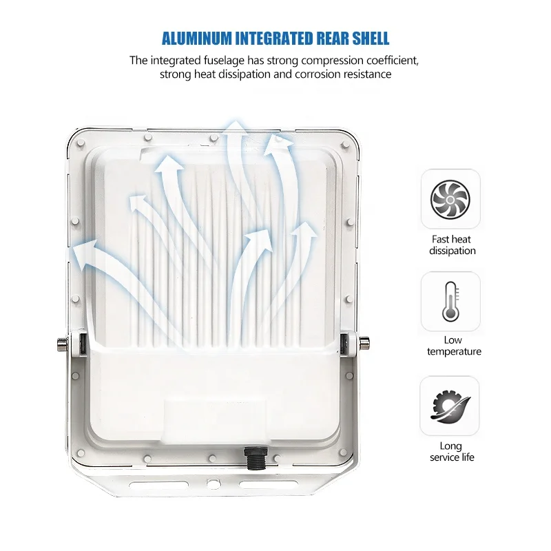 Etenda Wholesale Ip66 Ip67 Waterproof Outdoor Led High Brightness 50w 100w 200w 300w Garden Solar Flood Light