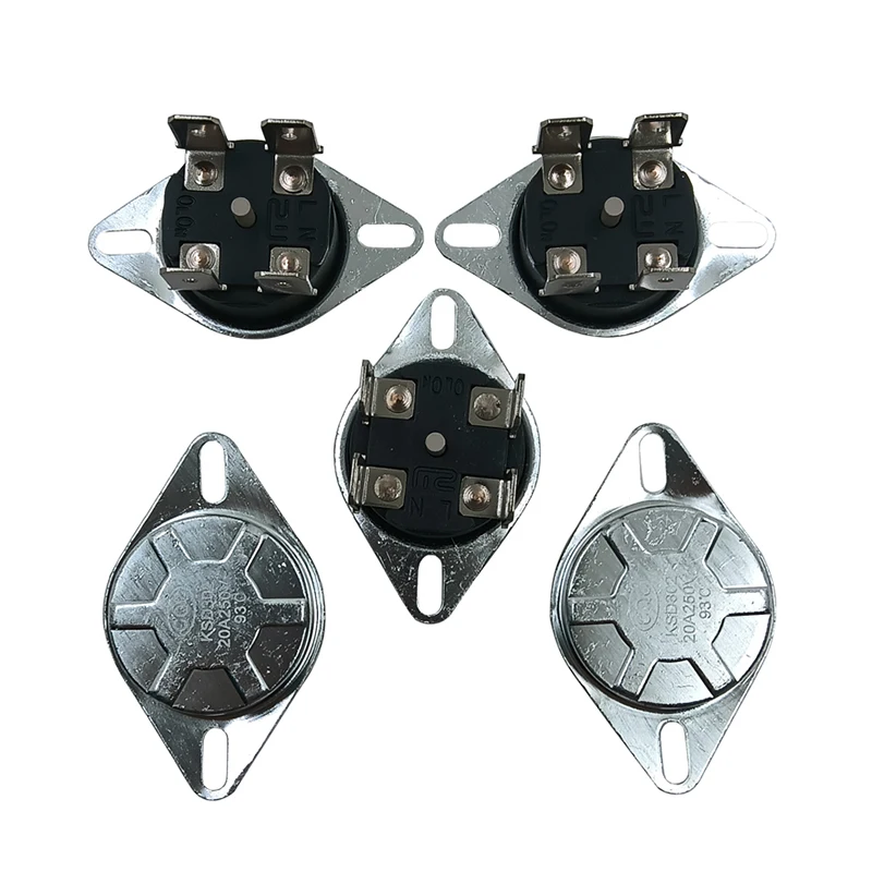 KSD302X 0C ~ 150C 20A 250V 4 фута круглая головка ручной/автоматический сброс биполярный термостат переключатель температуры градуса Цельсия
