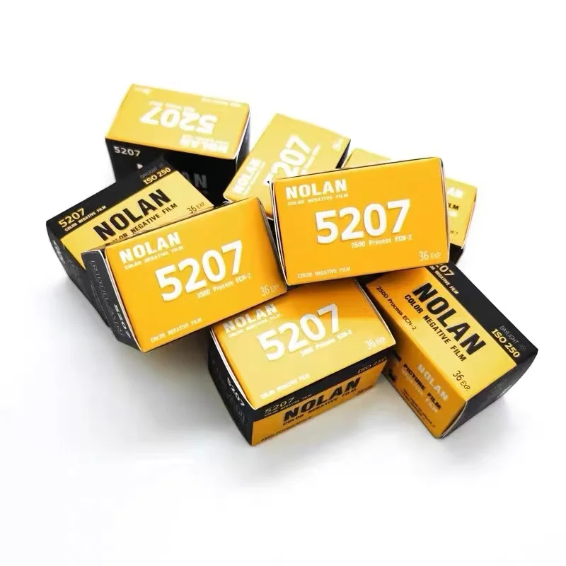 Новая цветная пленка NOLAN 5207 250D 135 рулон отрицательной пленки ECN2 обработка iso 250 36 листов/рулон