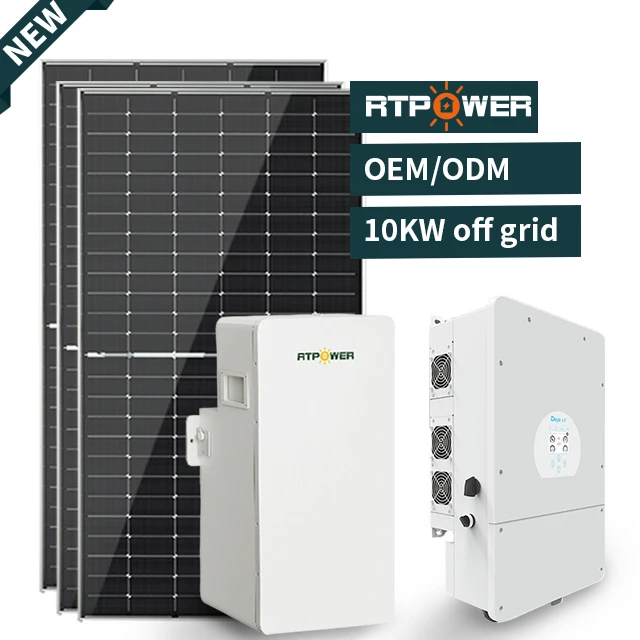 RTPOWER New product Home Solar Kit 5kw 10kw 15kw off grid solar system home solar systems complete hybrid Photovoltaikanlage