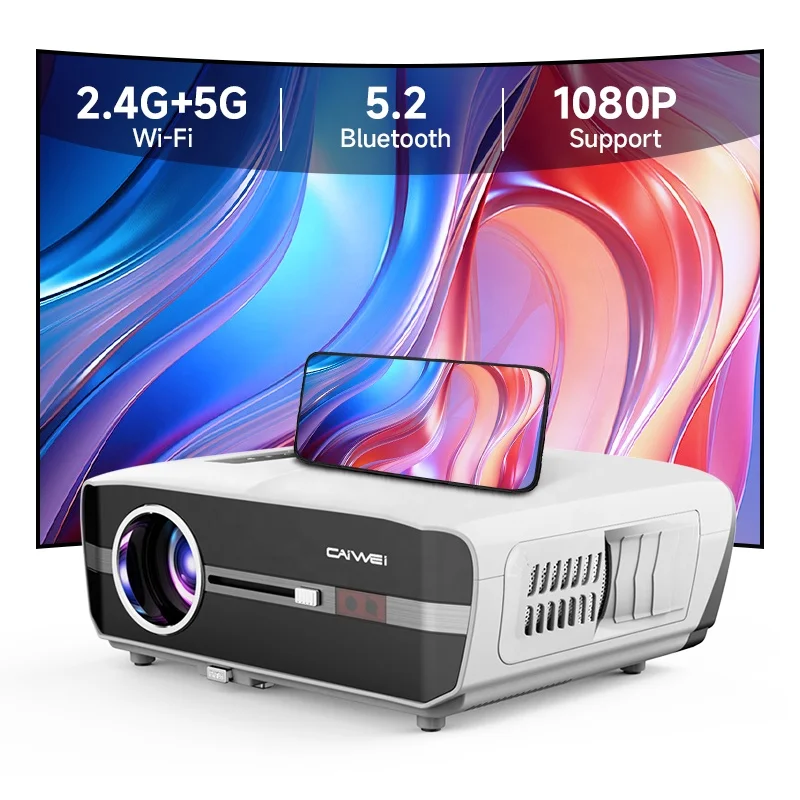 Factory direct OEM projectors hd android projector 4k wifi 1080p home theater video beamer Conference Room outdoor cinema proje
