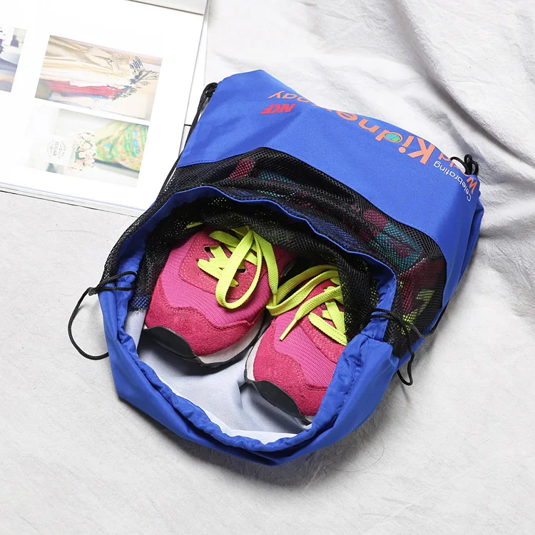 Promotional Logo Bags Drawstring, Sports Drawstring Bags For Men Backpack