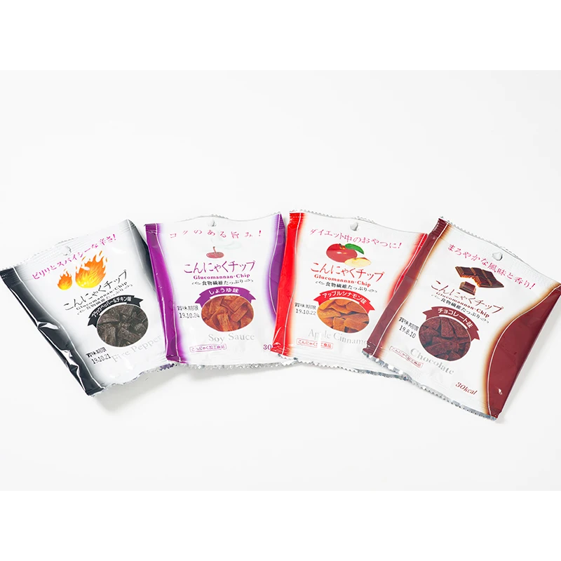 Konjac chips private label weight loss meal replacement healthy snack