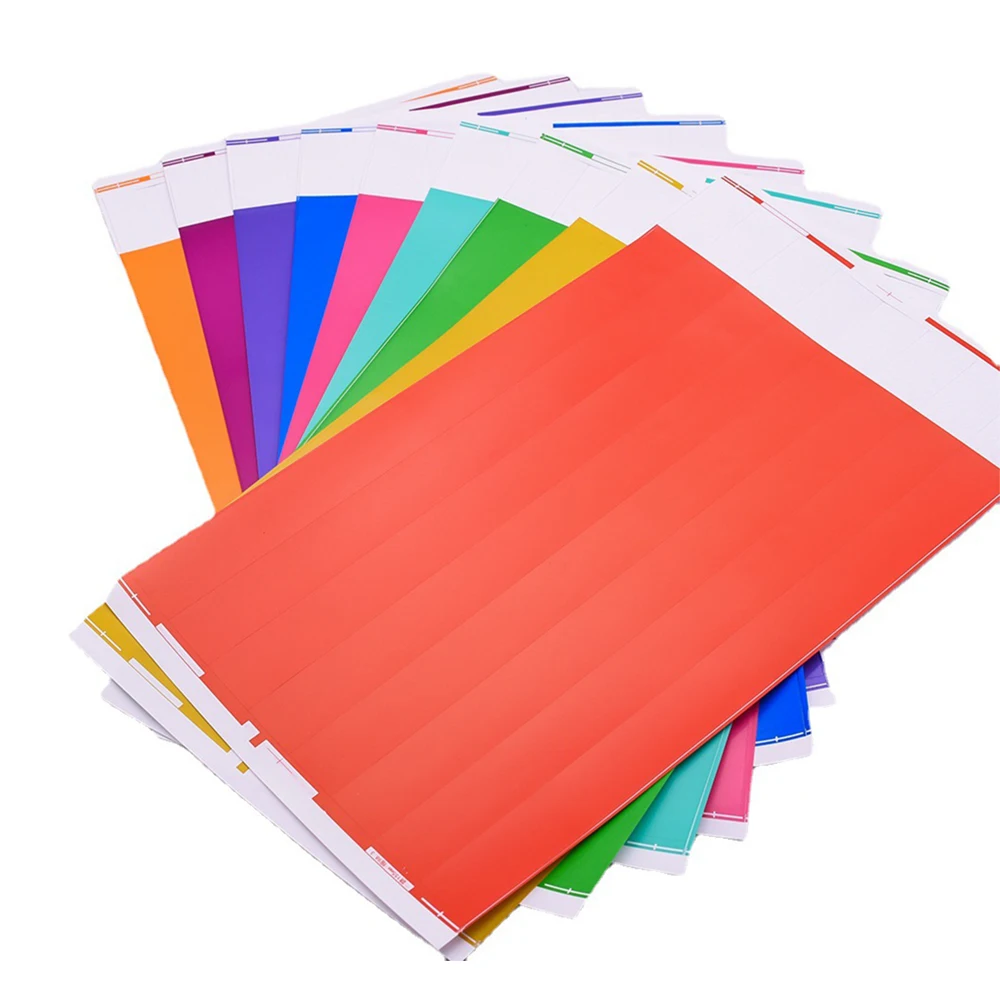 Hospital wristbands disposable custom logo wrist bands id wristband medical