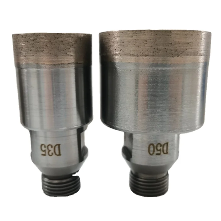 Glass ceramic stone Diamond Core Drill Bit 35mm 68mm Sintered Diamond Drilling Tool Core Diamond Drill Bits Glass Hole Cutter