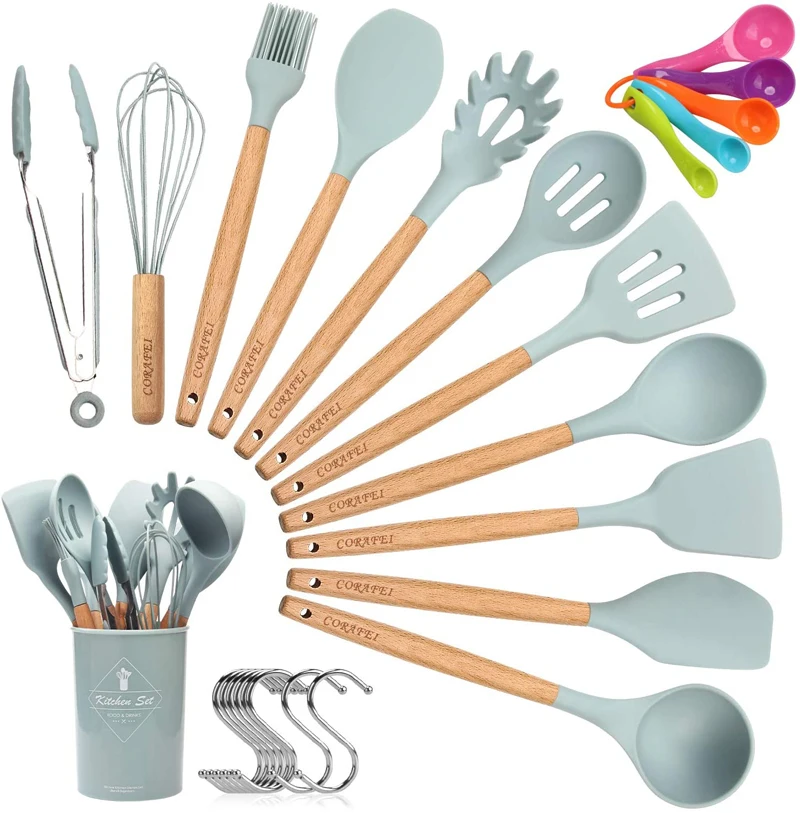 
11 Pieces Best Non Scratch Cookware Kitchen Tool Gadgets 