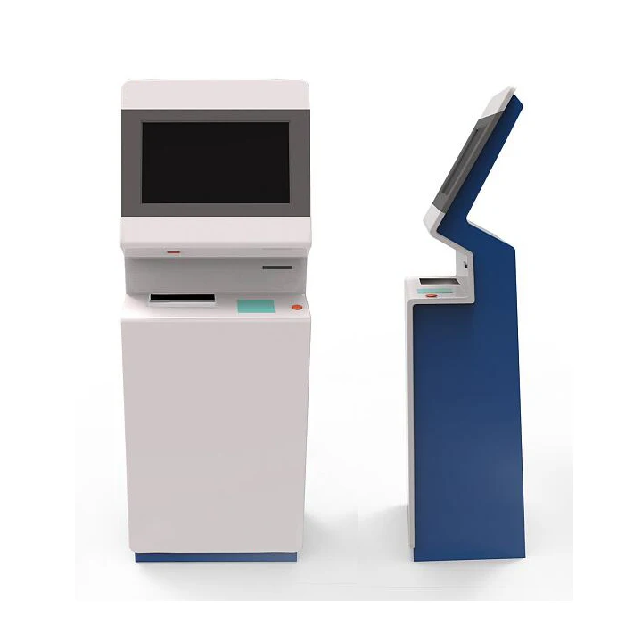 automatic cash payment machine touch screen all in one screen hospital /bank/shop for card machine payments