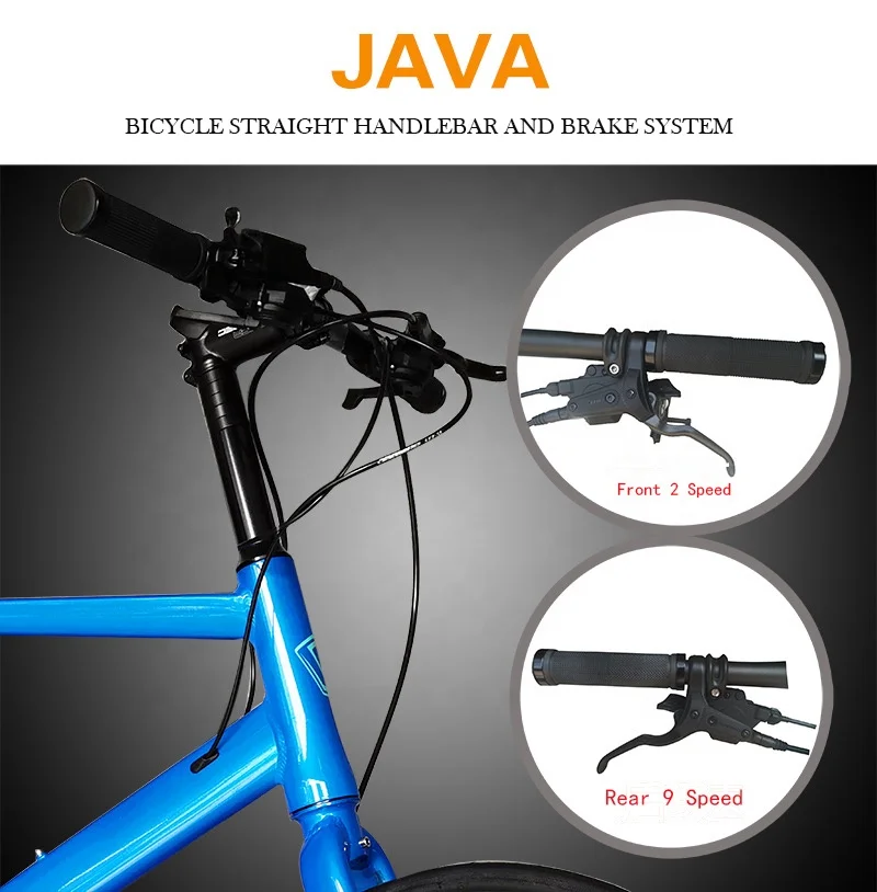 JAVA Bike 20 Inch CL2 451 Wheel set JAVA Bicycle 18 Speed Aluminum Alloy Hydraulic disc brake Broken wind frame Cycling racing