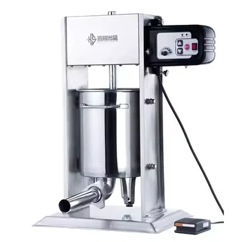 10L Electric or manual commercial Sausage stuffer  machine meat processing machine sausage filler machine