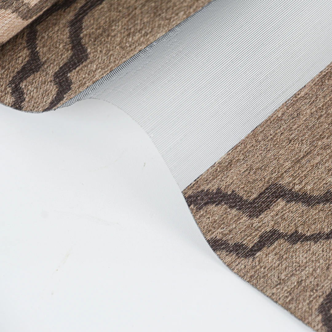 Modern Yarn dyed jacquard curtain sunscreen Zebra Blinds window for fabrics