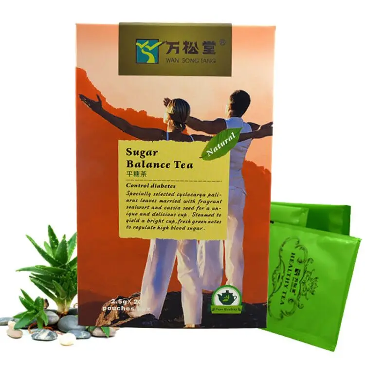 
Hot selling Winton Herbal Diabetic Tea sugar balance health tea for Control and reducing high blood sugar 