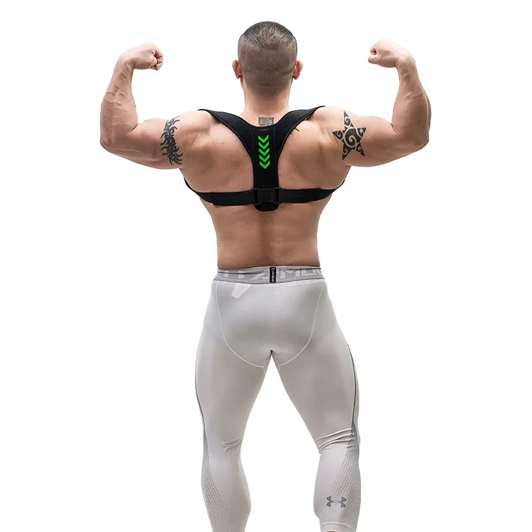 Wholesale Custom Logo Breathable Upright Shoulder Belt Upper Back Support Posture Corrector
