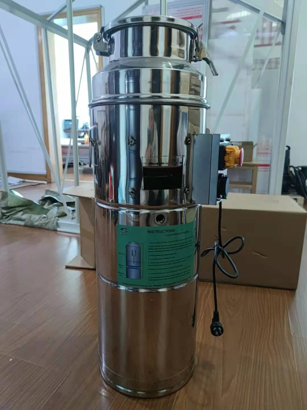 Парниковый комнатный электрический генератор CO2 с интеллектуальным управлением для растений