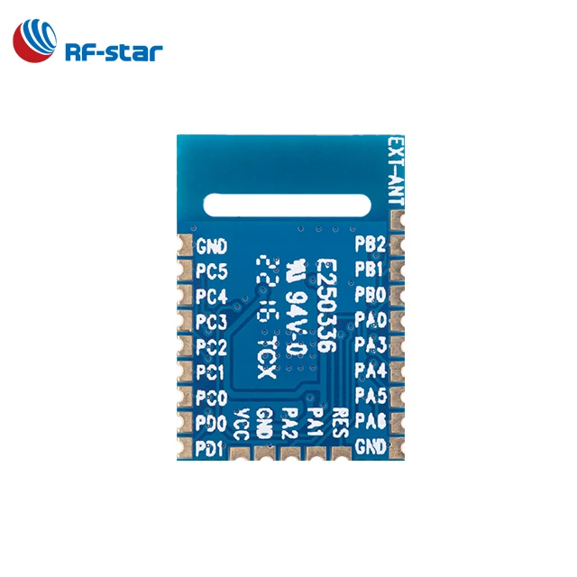 BLE5.2 IoT Cost-effective Silicon Labs 5.0 wireless module 6 dBm AoA AoD EFR32BG22 RF transceiver
