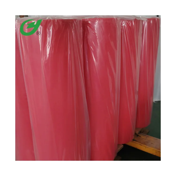 Biodegradable Custom Color Fabrics Corn Fiber PLA Spunbond Nonwoven Fabric Packaging Bag Raw Material in Rolls