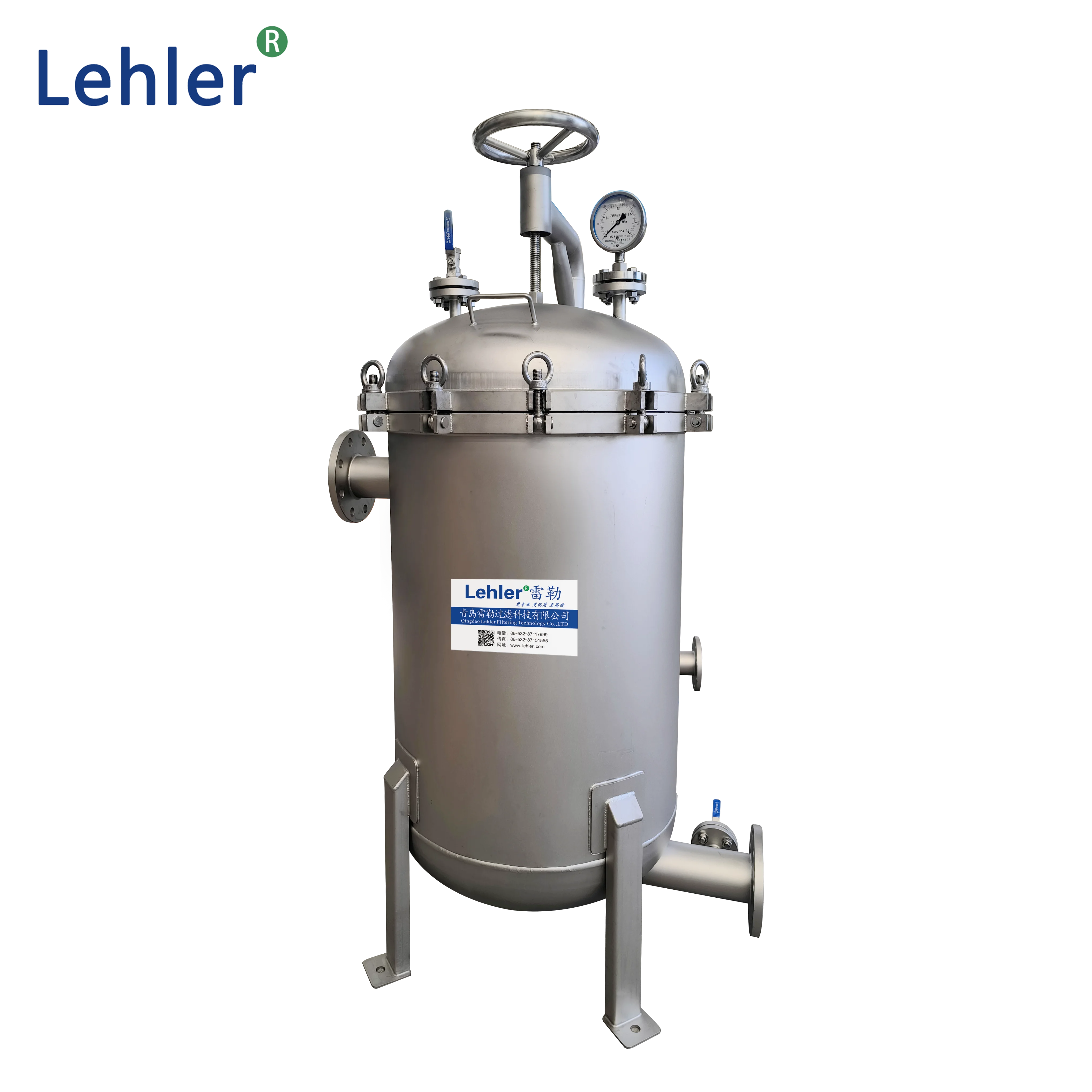 Chemical and Phar Maceu Tical Industry Solid Liquid Separation Filter Housing