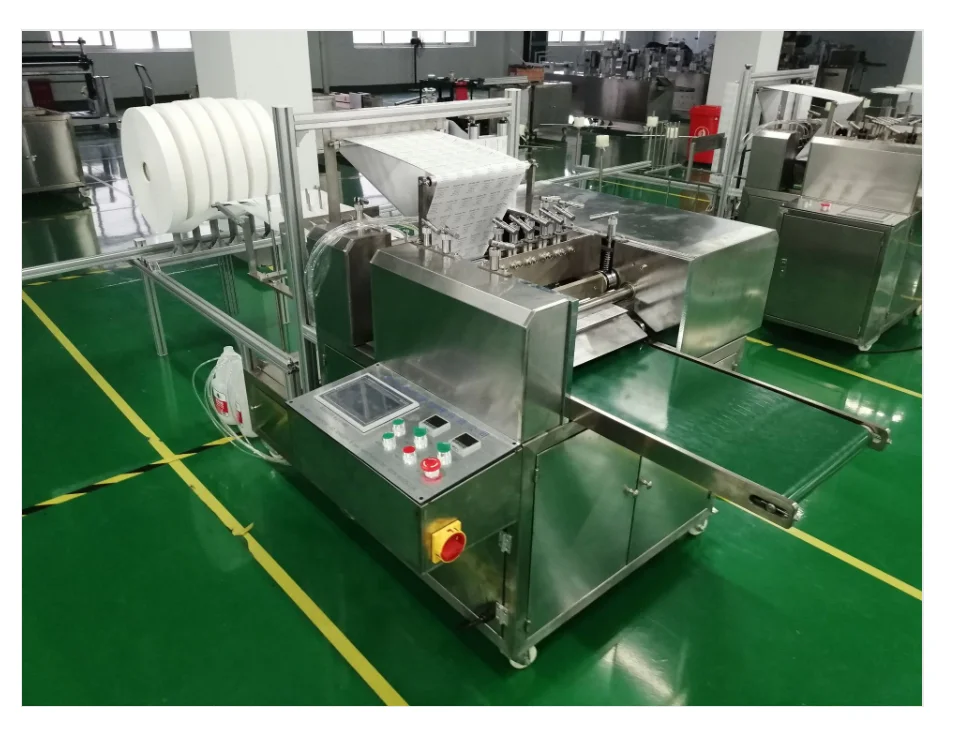 Full Automatic Wet pads Production Line/Alcohol Prep Pads Packing Machine Made In China