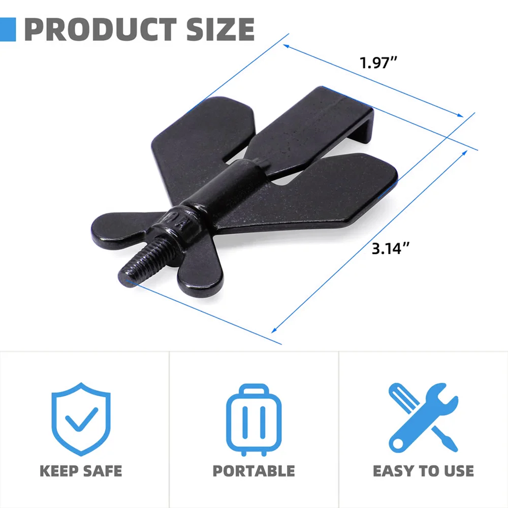 Portable Door Lock Home Security Door Locker Travel Lockdown Door Lock Security Devices