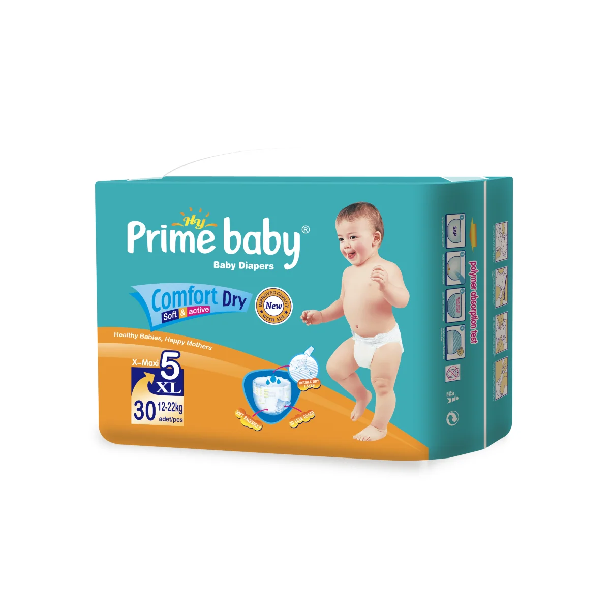Super Soft Hydrophilic Baby Diapers Pants Training Features Prime Wholesale Supply from Japan Baby Cloth Diaper