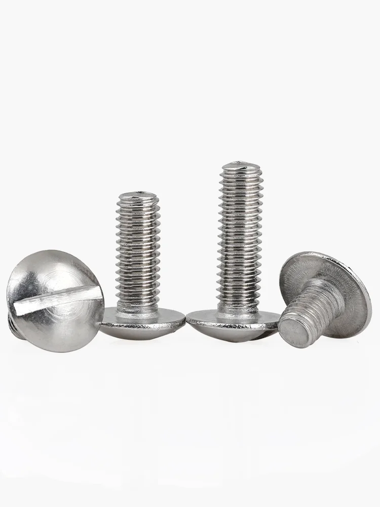 M6 x 14 Stainless Steel A2-70 Slotted Truss Head Machine Screw