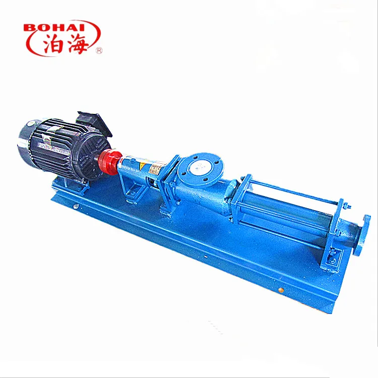 G series single screw pump sewage mud pump high viscosity pump